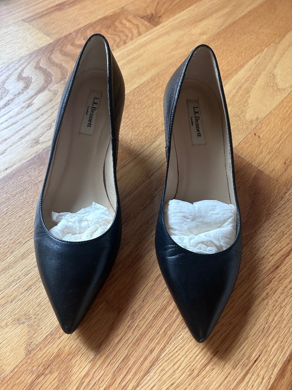 Lk Bennett Audrey kitten heel pumps